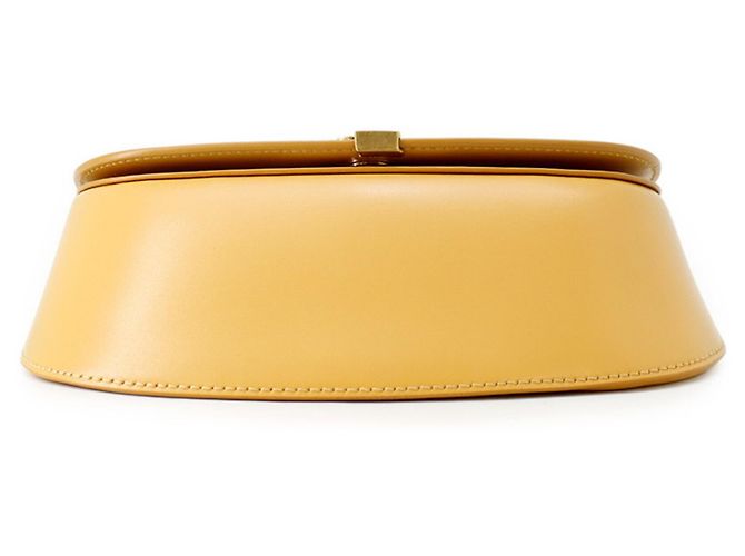 Borsa a mano Mini Voltaire Yves Saint Laurent Giallo - vista 3
