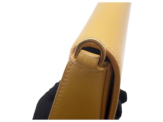 Borsa a mano Mini Voltaire Yves Saint Laurent Giallo - vista 9