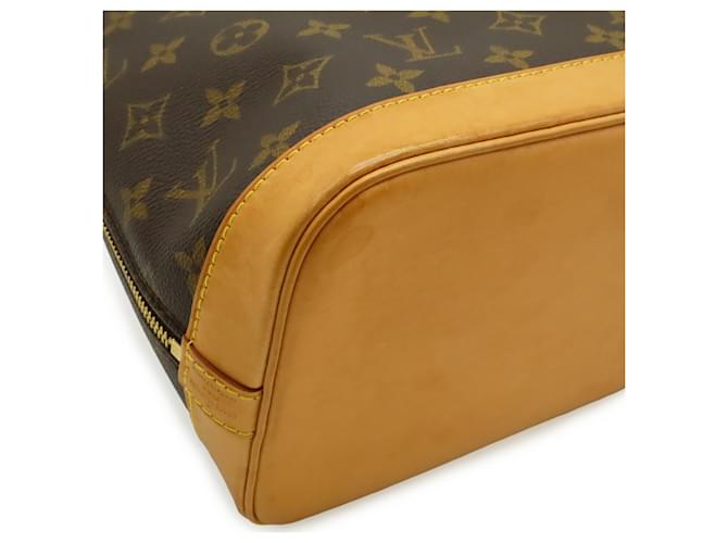 Borsa Louis Vuitton Monogram Alma Marrone - vista 4