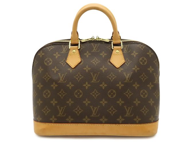 Borsa Louis Vuitton Monogram Alma Marrone - vista 2