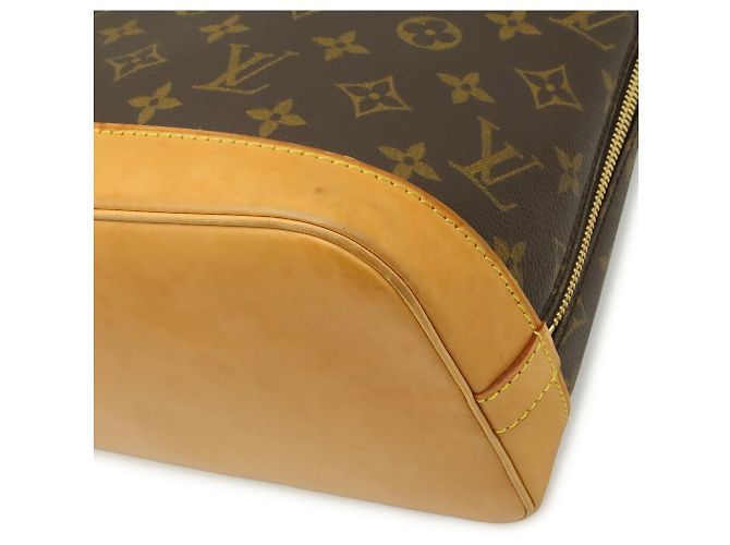 Borsa Louis Vuitton Monogram Alma Marrone - vista 4