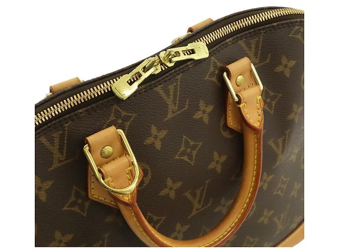 Borsa Louis Vuitton Monogram Alma Marrone - vista 6