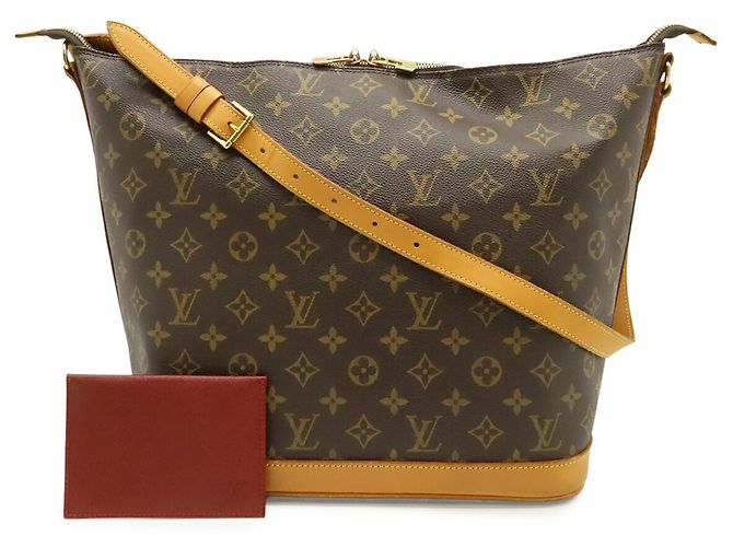 Sac à bandoulière Louis Vuitton Monogram Amfar Three Vanity Marron - vue 2