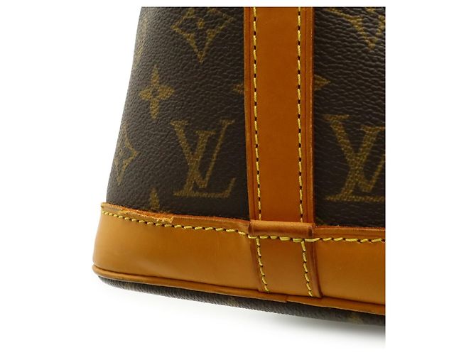 Sac à bandoulière Louis Vuitton Monogram Amfar Three Vanity Marron - vue 8