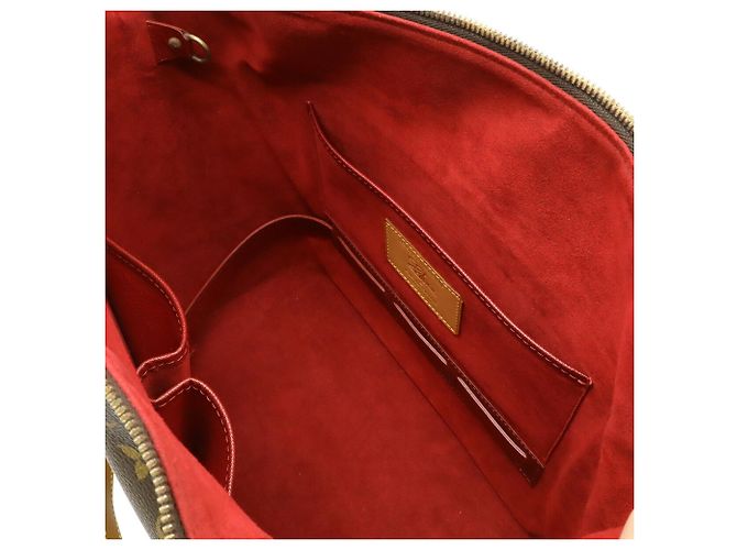 Sac à bandoulière Louis Vuitton Monogram Amfar Three Vanity Marron - vue 9