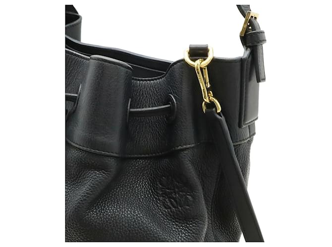 Borsa a tracolla a secchiello Midnight Loewe Nero - vista 6