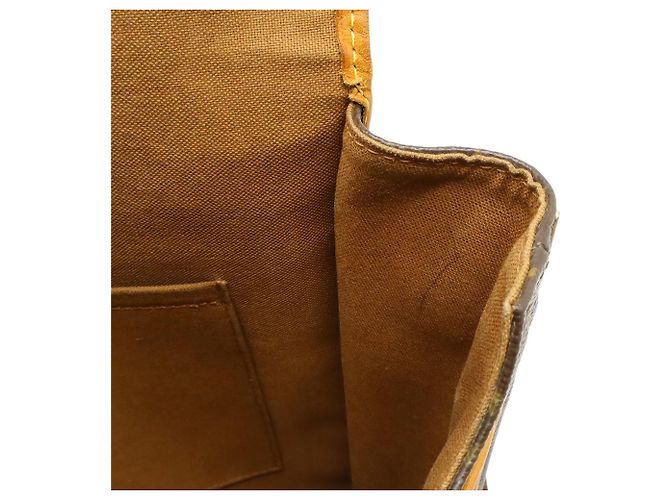 Borsa Louis Vuitton Monogram GM Bosphore Marrone - vista 10