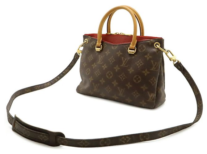 Borsa Louis Vuitton Monogram Pallas BB Fuschia - vista 3