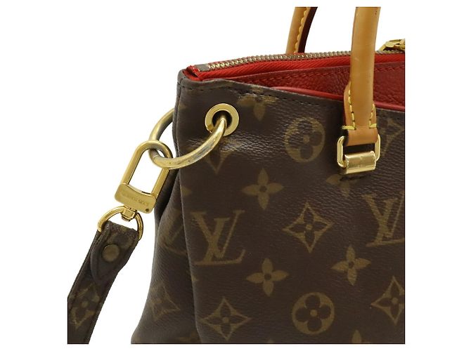 Borsa Louis Vuitton Monogram Pallas BB Fuschia - vista 5
