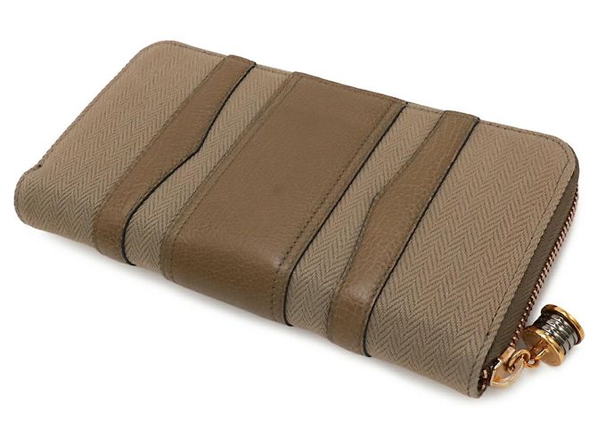 Bulgari Bvlgari B-zero1 Long Wallet Beige - Ansicht 3