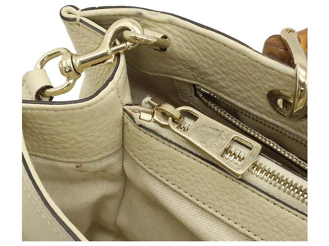 Gucci Bamboo Shopper Tote Bag Medium Beige - Ansicht 6