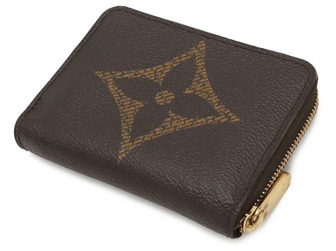 Monogram Giant Zippy de Louis Vuitton Castaño - vista 3