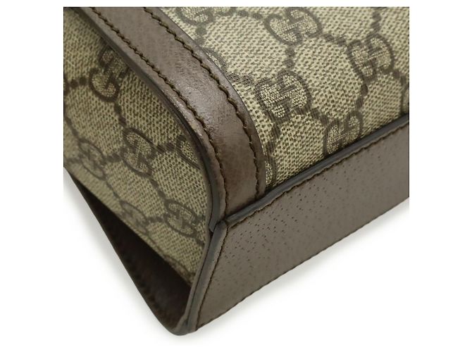Borsa Tote Piccola Ophidia GG Supreme GUCCI Rosso Beige Verde - vista 4