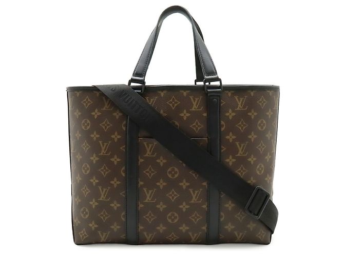 Borsa Weekend Tote PM Louis Vuitton Monogram Macassar Monogramma - vista 2