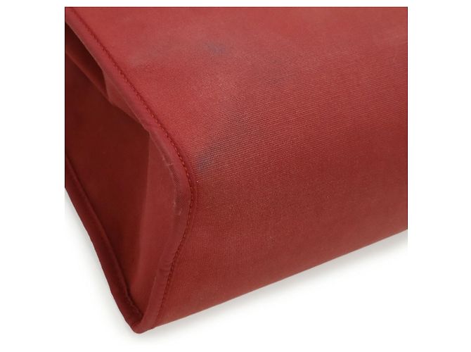 Hermès Herbag Zip PM Handtasche Rot - Ansicht 4