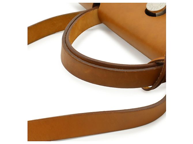 Hermès Herbag Zip PM Handtasche Rot - Ansicht 5