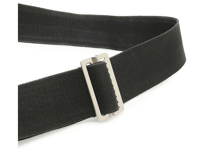 Borsa a Spalla Bottega Veneta Intrecciato Webbing Nero - vista 6