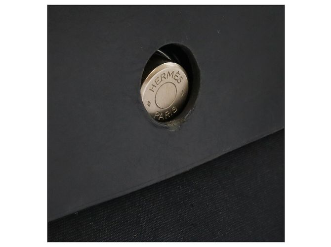 Hermès Borsa a mano/Borsa a tracolla Hermes Herbag MM Nero - vista 6