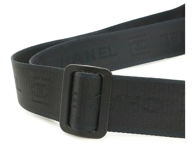 CHANEL Sport Line Coco Mark Handbag Black - view 6