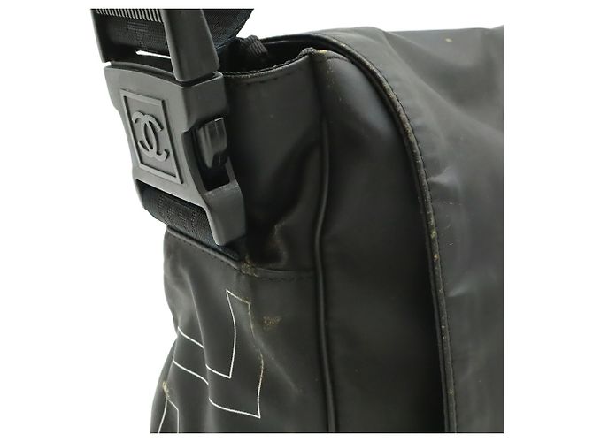 CHANEL Sport Line Coco Mark Handbag Black - view 7