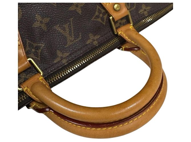 Borsa Louis Vuitton Speedy 40 Monogram Marrone - vista 17