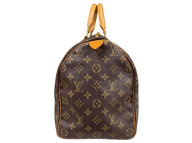 Borsa Louis Vuitton Speedy 40 Monogram Marrone - vista 4