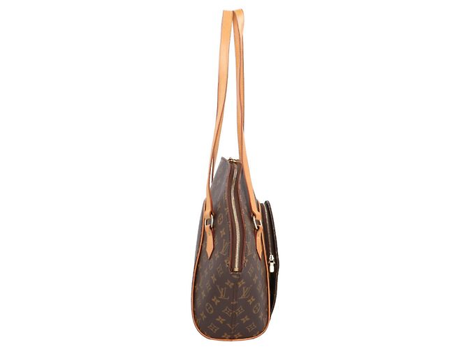 Borsa a tracolla Louis Vuitton Ellipse Shopping Monogram Marrone - vista 4