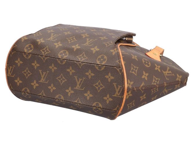 Borsa a tracolla Louis Vuitton Ellipse Shopping Monogram Marrone - vista 5