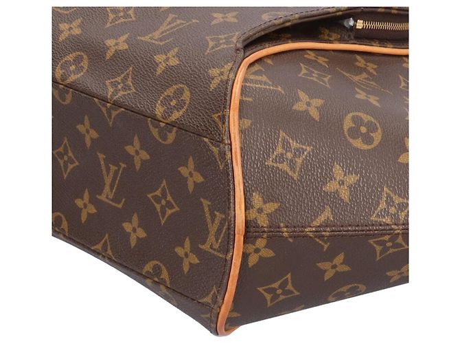 Borsa a tracolla Louis Vuitton Ellipse Shopping Monogram Marrone - vista 8