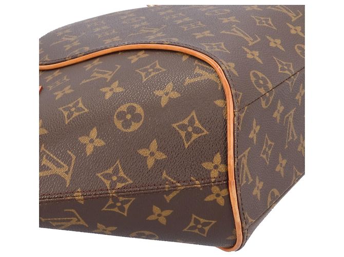Borsa a tracolla Louis Vuitton Ellipse Shopping Monogram Marrone - vista 9