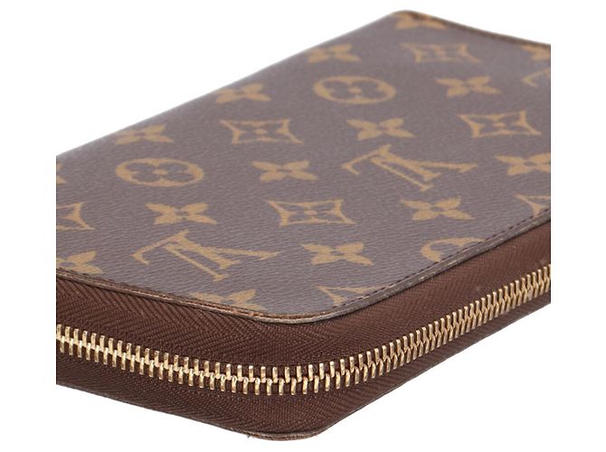 Zippy Portafoglio lungo Louis Vuitton Monogram Marrone - vista 10