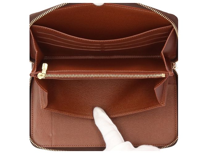 Zippy Portafoglio lungo Louis Vuitton Monogram Marrone - vista 6