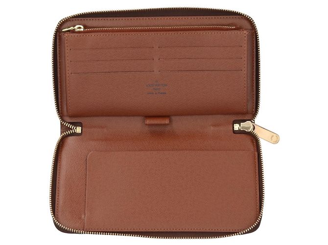 Zippy Portafoglio lungo Louis Vuitton Monogram Marrone - vista 8