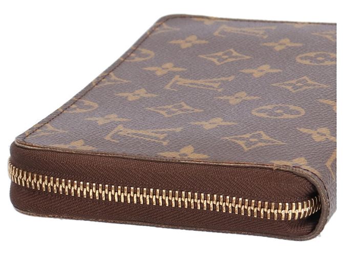 Zippy Portafoglio lungo Louis Vuitton Monogram Marrone - vista 9