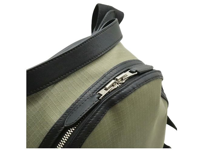 Hermès Hermes Sac aux All Bag Backpack Nero Cachi - vista 7