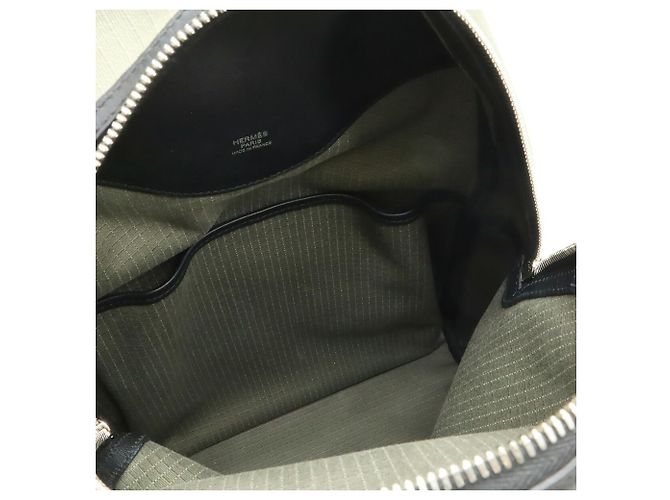 Hermès Hermes Sac aux All Bag Backpack Nero Cachi - vista 8