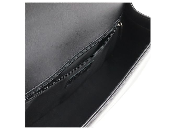 Borsa a Spalla Chanel Boy Chanel Matelassé Nero - vista 6