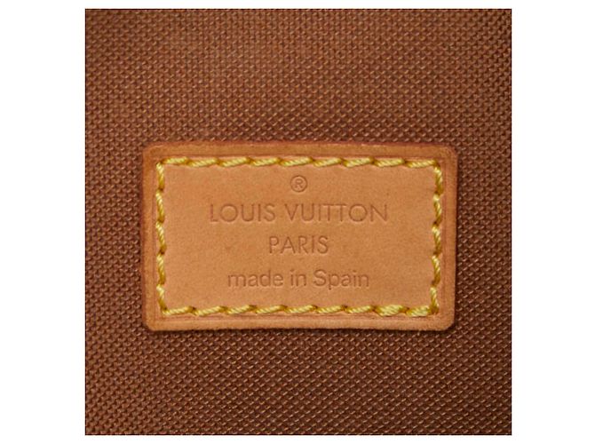 Borsa a tracolla Monogram Pochette Gange Louis Vuitton Marrone - vista 11