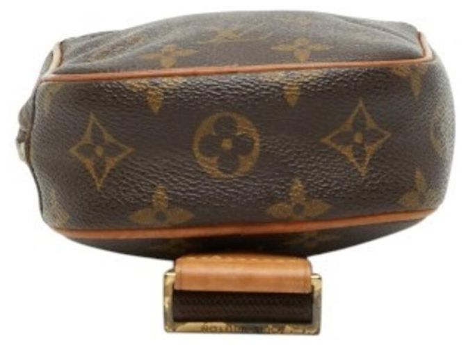 Borsa a tracolla Monogram Pochette Gange Louis Vuitton Marrone - vista 3