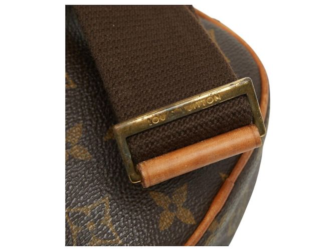 Borsa a tracolla Monogram Pochette Gange Louis Vuitton Marrone - vista 9