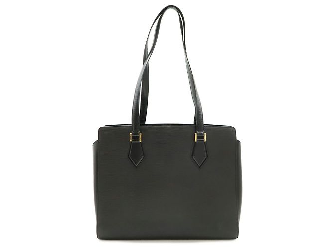 Borsa Tote Louis Vuitton Epi Duplex Shoulder Noir Black Nero - vista 2