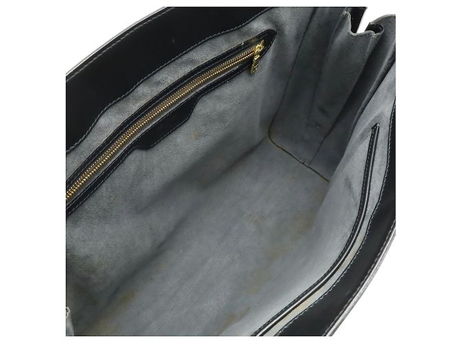 Borsa Tote Louis Vuitton Epi Duplex Shoulder Noir Black Nero - vista 6