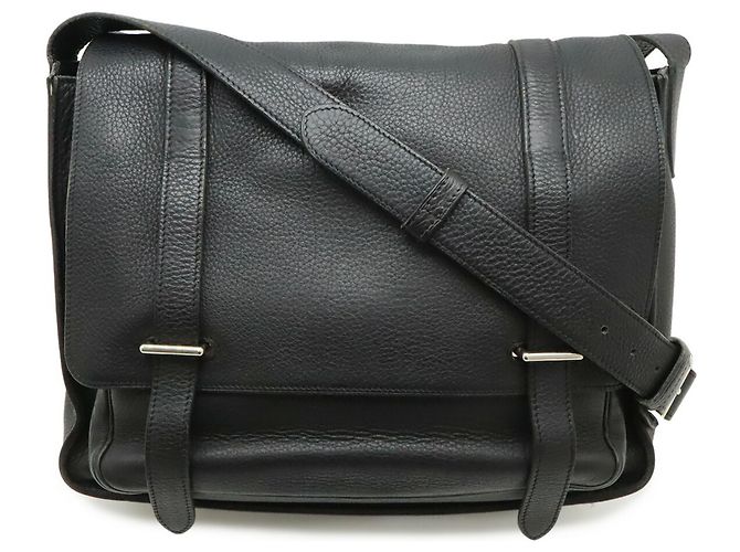 Hermès Borsa a tracolla Hermes Steve Buzas 35 Nero - vista 2