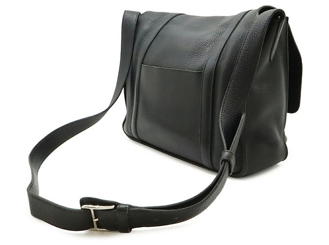 Hermès Borsa a tracolla Hermes Steve Buzas 35 Nero - vista 3