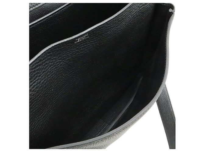 Hermès Borsa a tracolla Hermes Steve Buzas 35 Nero - vista 8