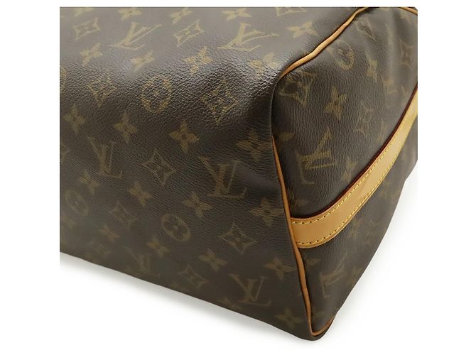Borsa Louis Vuitton Monogram Speedy Bandoulière 30 Marrone - vista 4