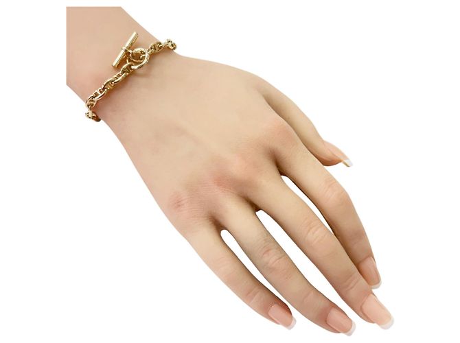 Hermès Bracciale Chaine d'Ancre in oro rosa 18K Hermes - vista 2