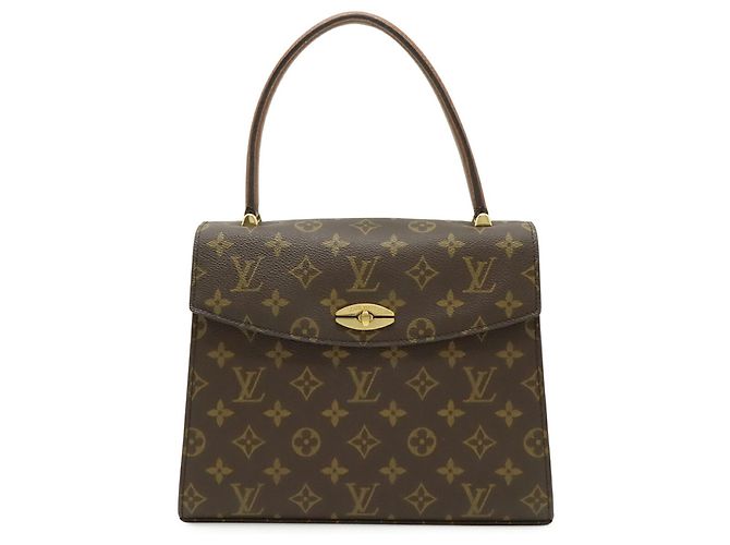 Borsa Louis Vuitton Monogram Malesherbes Marrone - vista 2