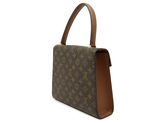 Borsa Louis Vuitton Monogram Malesherbes Marrone - vista 3