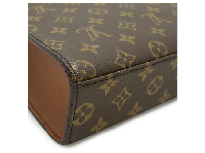 Borsa Louis Vuitton Monogram Malesherbes Marrone - vista 4
